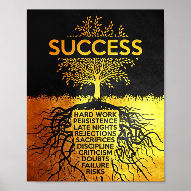 Success/failure Tree Success Tree Failure Poster | Zazzle