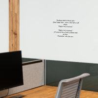 Success wall decal