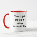 Successful CFO - Funny Profound Famous CFO Quote- Mug