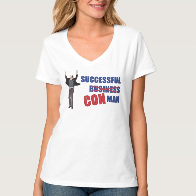 Successful Con Man - Musk T-Shirt (Front)