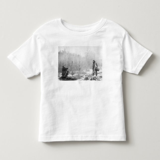 Successful Dear Hunt Near Deadwood Photograph Toddler T-shirt (Front)