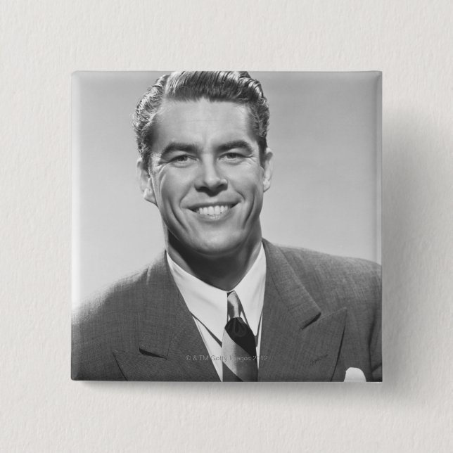 Successful Man Button (Front)