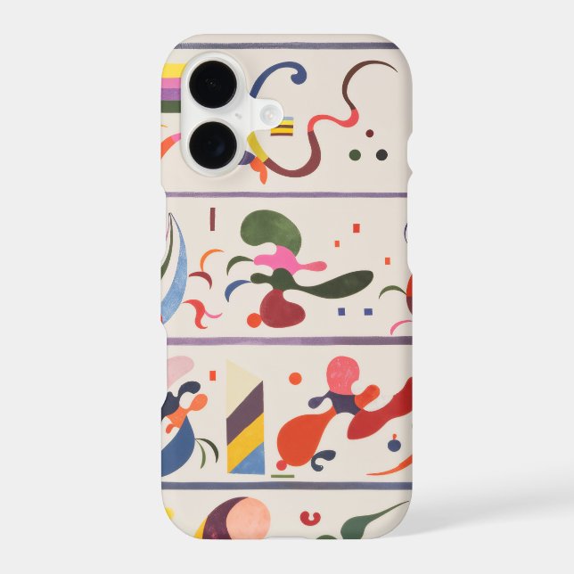 Succession, Kandinsky  Iphone Case (Back)