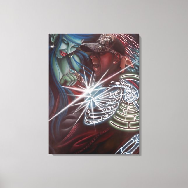 Succubus  canvas print (Front)