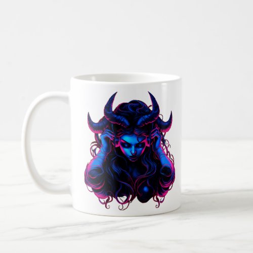 Succubus Demon DJ Darkwave Dreampop  Coffee Mug