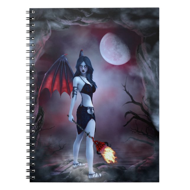 Succubus Fantasy Notebook (Front)