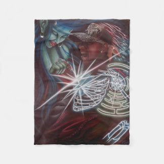 Succubus fleece blanket