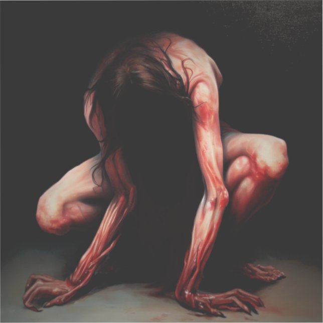 Succubus in Need | Sticker (Front)