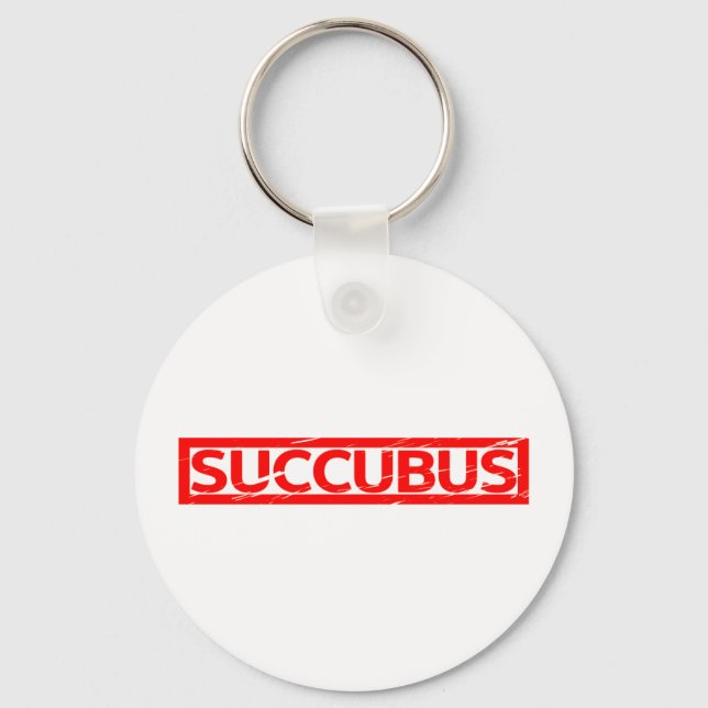Succubus Stamp Keychain (Front)
