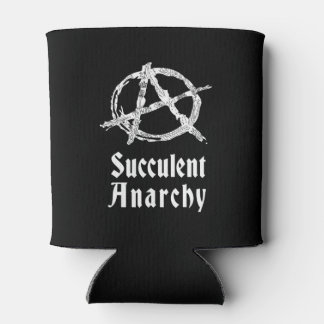 Succulent Anarchy Can Cooler