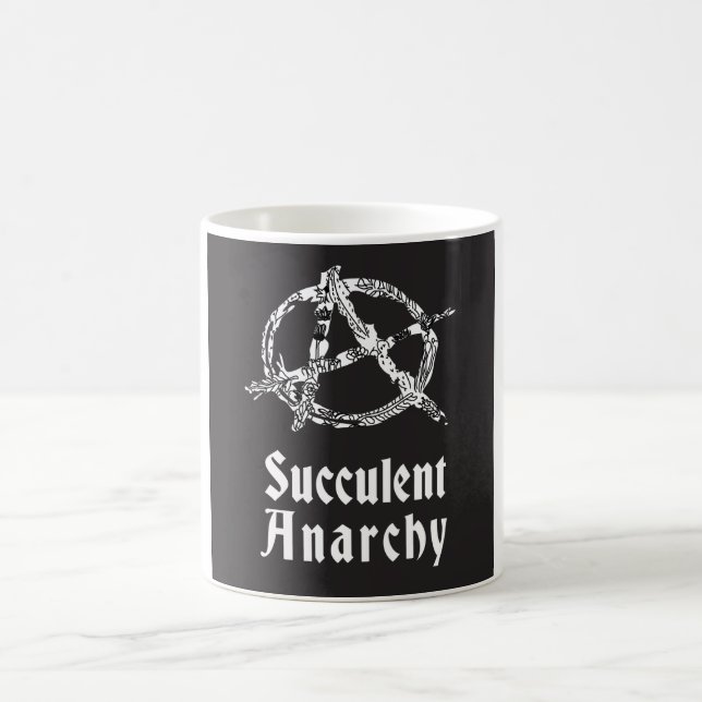 Succulent Anarchy Coffee Mug (Center)