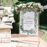 Succulent and Eucalyptus Bridal Shower Welcome Foam Board<br><div class="desc">Welcome guests to your bridal shower with this beautiful welcome sign,  featuring a wreath of eucalyptus and succulent greenery. Add the guest of honor's name,  date and custom welcome text using the fields provided.</div>