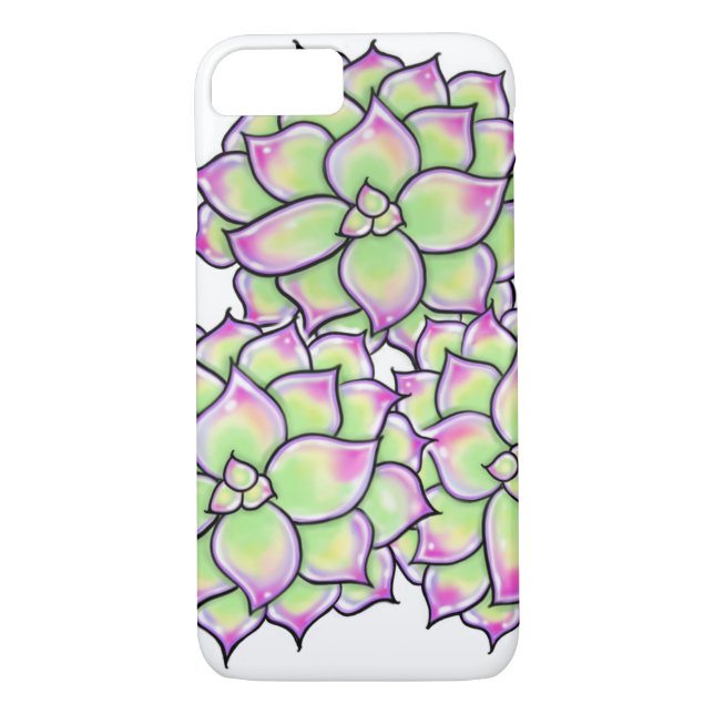 Succulent Bloom Case-Mate iPhone Case (Back)