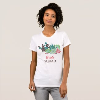 Succulent Bridal Shower T-Shirt