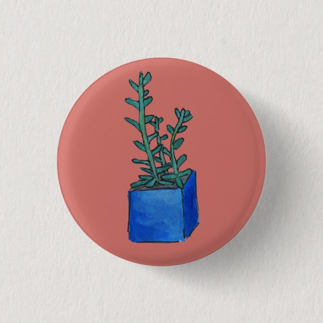 Succulent Button (Front)