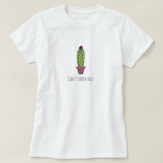 Succulent Cactus Fun Women's Basic T-Shirt (Design Front)