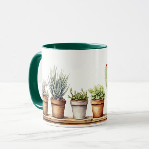 Succulent Coffee Mug