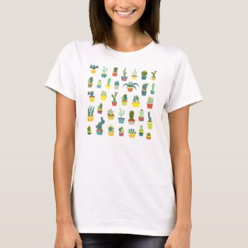 Succulent Delight T-shirt by GiveMoreShop at Zazzle