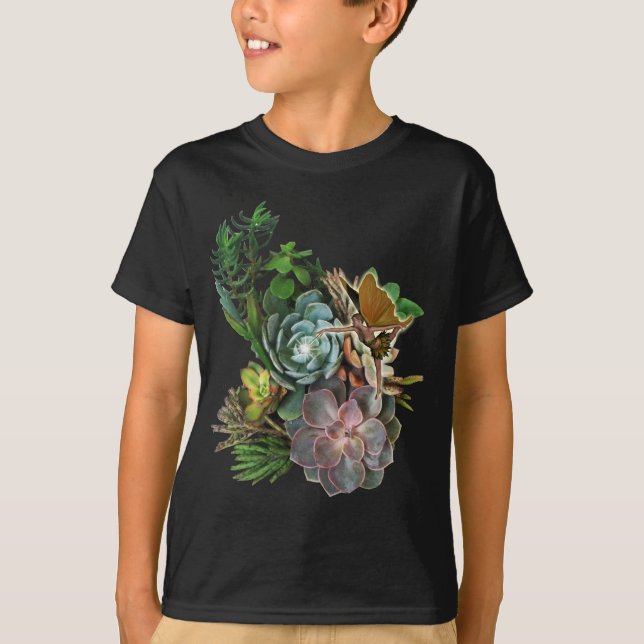 Succulent displays T-Shirt (Front)