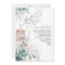Succulent Elegant Greenery Bridal Shower Tea Party