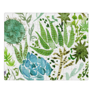 Succulent Field I Jigsaw Puzzle
