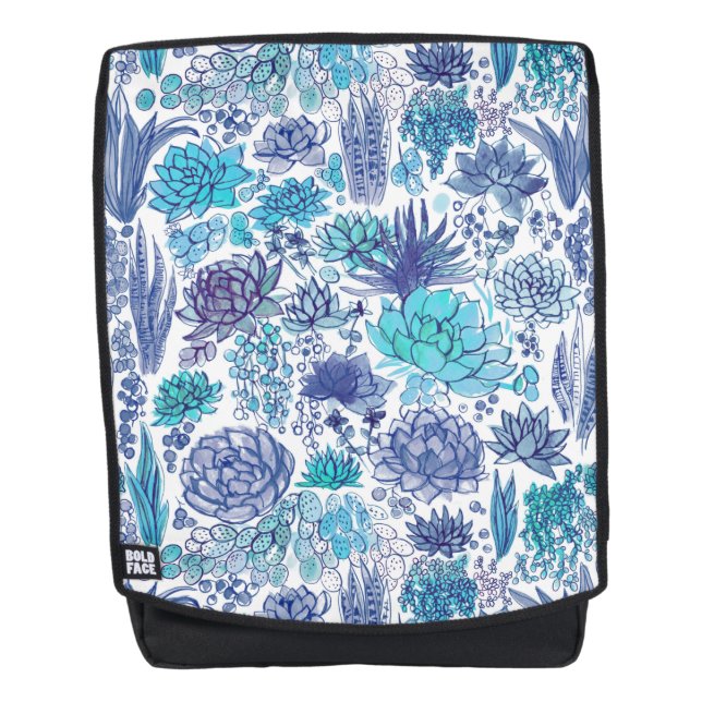 Succulent garden backpack (Front)
