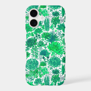 Succulent garden iPhone 17 case