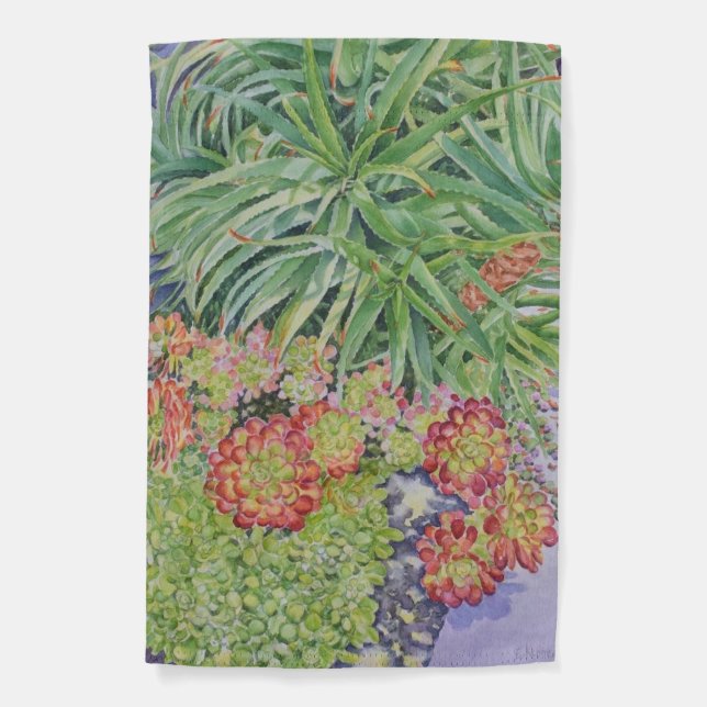 Succulent Garden Flag (Front)