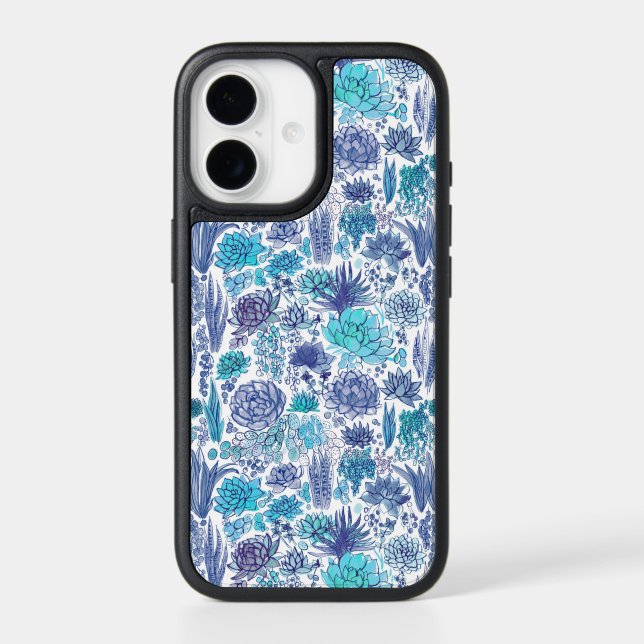 Succulent garden otterbox iPhone case (Back)