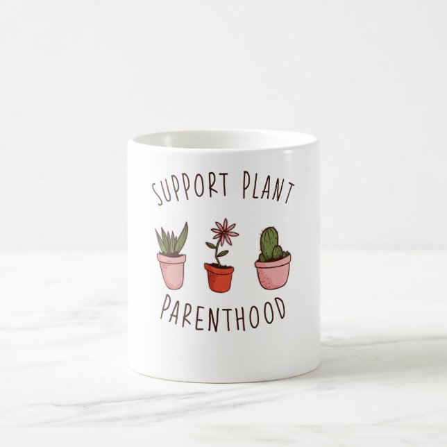 Succulent Gardener Houseplant Cactus Cacti Coffee Mug (Center)