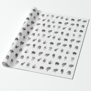 Succulent Gift Wrap