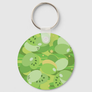 Succulent Green Keychain