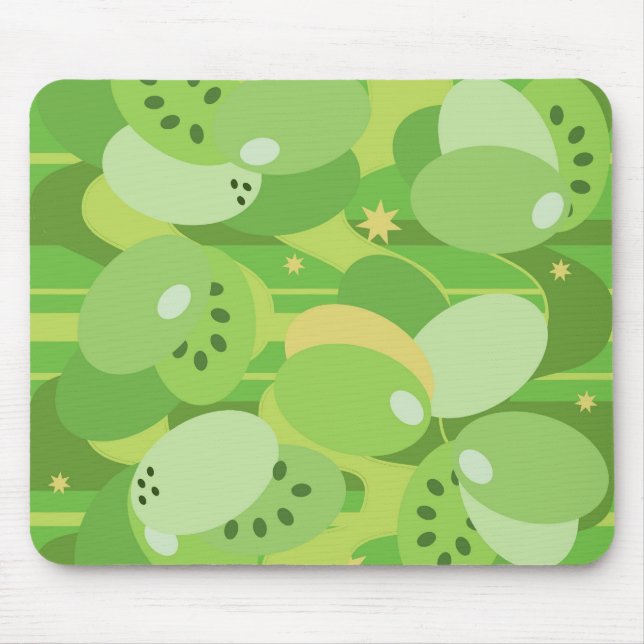 Succulent Green Mouse Pad (Front)