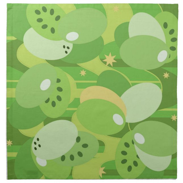 Succulent Green Napkin (Front)