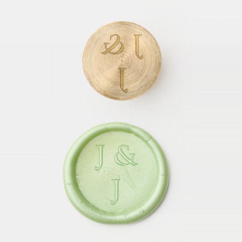Succulent Hues of Pale Blues Wax Seal Stamp