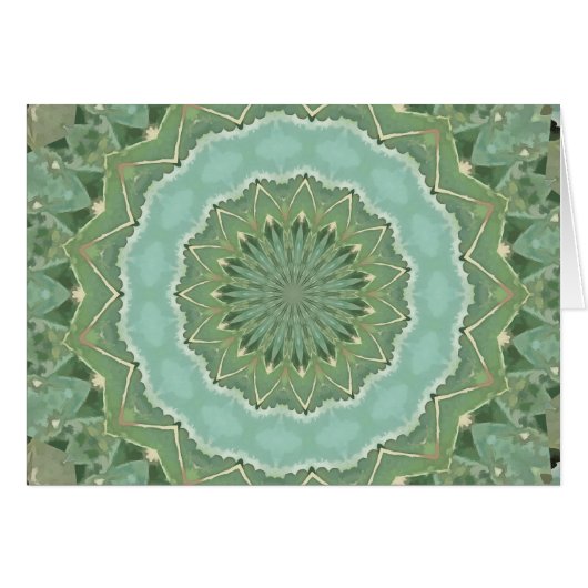 Succulent Mandala Cards (Front Horizontal)