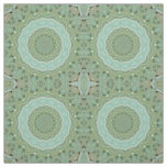 Succulent Mandala Fabric
