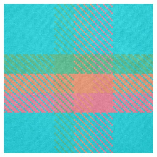 Succulent Plaid RC Fabric