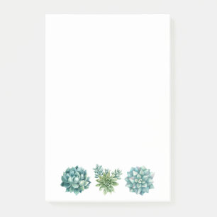 Succulent Plants  Post-it Notes