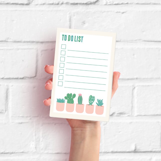 Succulent Plants To-Do List Notes (Creator Uploaded)
