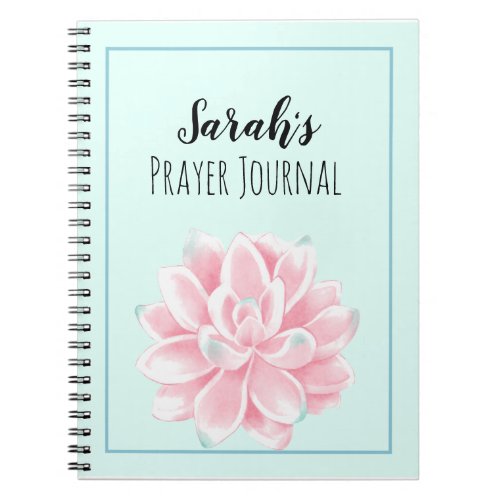 Succulent Prayer Journal