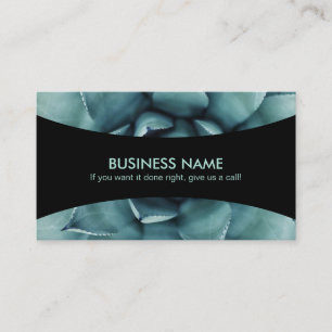 Succulent Slogans Business Cards
