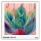 Succulent Square Decal