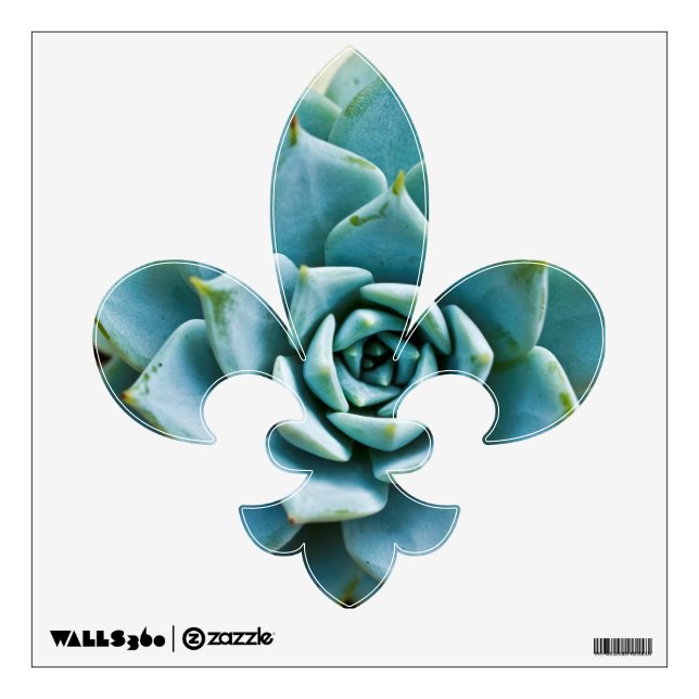 Succulent Wall Decal (Front)