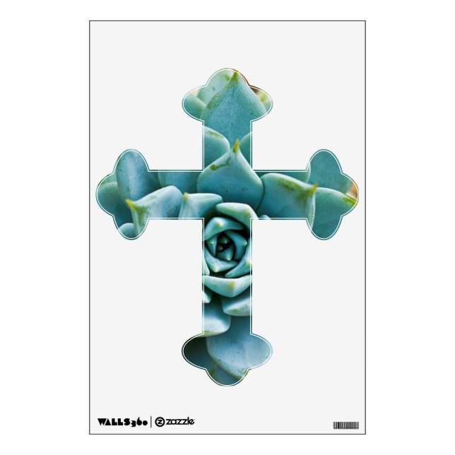 Succulent Wall Decal (Front)