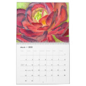 Succulent Watercolors 2015 by Debra Lee Baldwin Calendar (Mar 2025)