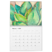 Succulent Watercolors 2015 by Debra Lee Baldwin Calendar (Feb 2025)