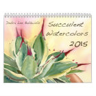Succulent Watercolors 2015 by Debra Lee Baldwin