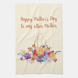 Succulent Watercolors Other Mother's Day Kitchen Towel