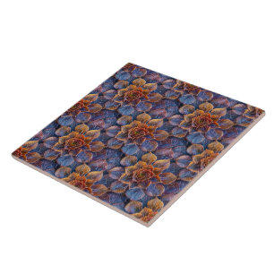 Succulently Fresh Ceramic Tile